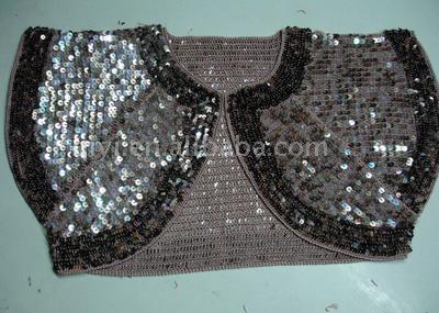 Ladies Sequin Short Cardigan (Ladies Sequin Short Cardigan)