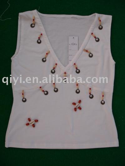 ladies` knitted camisole and vest (ladies` knitted camisole and vest)