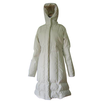 Ladies` 100% Nylon Polyester Padding Coat (Дамские 100% нейлон полиэстер Прокладки Герб)