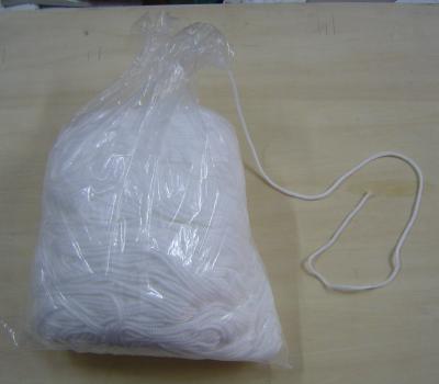 3MM diameter white nylon cord pack in pp bag (Диаметром 3мм белым шнуром P k нейлоновая сумка в п.п.)