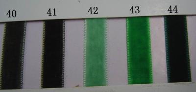 single fact velvett ribbon with and without dyeing. (fait Velvett seul ruban avec et sans teinture.)