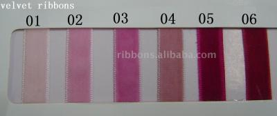 velvet ribbons (rubans de velours)