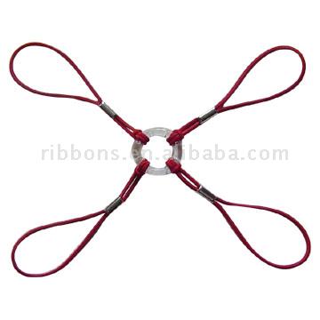 Barbed Elastic Loops %26 Barbed Ribbon Loops (Barbed Elastic Loops 26% de fer barbelé Ribbon Loops)