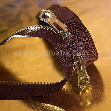 Nickel Brass Zipper %26 Slider (Nickel Laiton 26% Zipper Curseur)