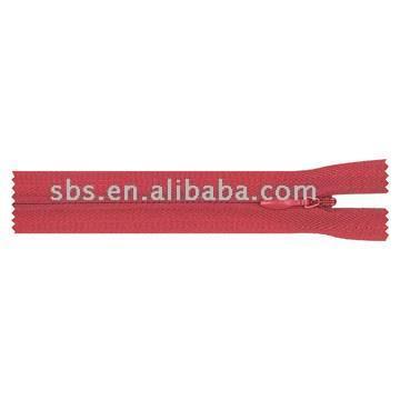 Nylon Invisible Normal-Tape Zipper (Nylon Invisible Plein-Tape Zipper)