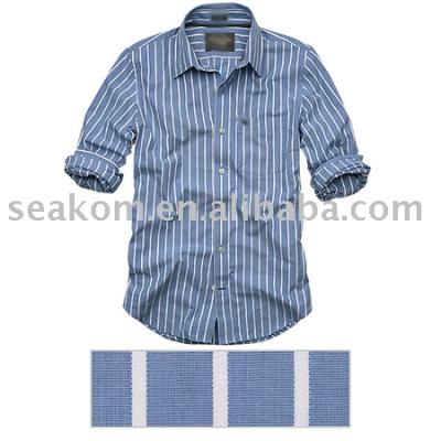 100% NWT Men`s Cotton Shirt afs002 (100% TN-O Men `s Cotton Shirt afs002)