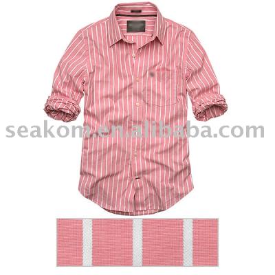 100% NWT Men`s Cotton Shirt afs001 (100% TN-O Men `s Cotton Shirt afs001)