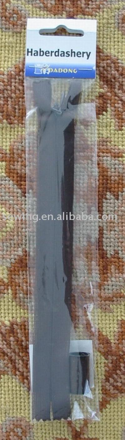 15181-Invisible Zipper with Thread 18cm 3#,Pin Lock,Closed End (15181-fermetures à glissière invisibles avec un fil 18cm 3 #, Pin Lock, Closed)