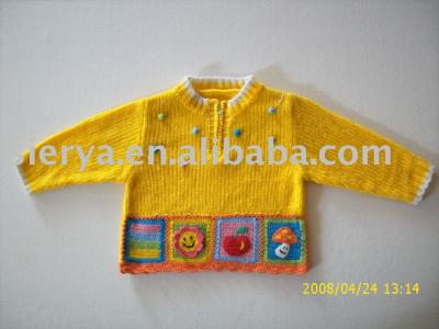 children`s knitted pullover (d `enfants pull-over tricoté)