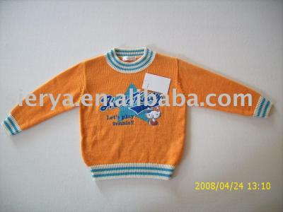 children`s knitted pullover (d `enfants pull-over tricoté)