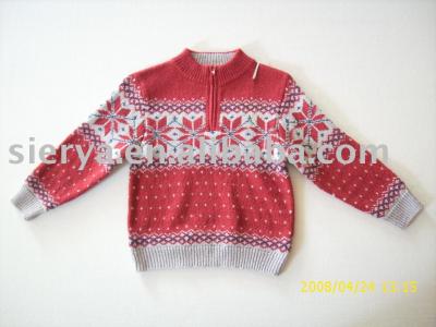 children`s knitted pullover (d `enfants pull-over tricoté)