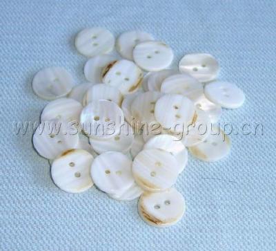 pearl shell button round (Pearl shell bouton rond)