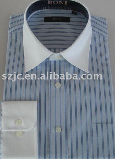 L/S Formal Blue Striped shirt (L / S Формальные Blue полосатой рубашке)