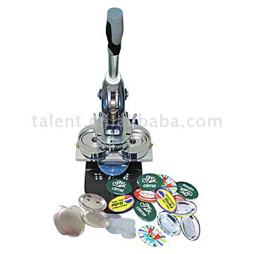 Oval Button Making Machine