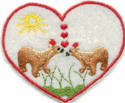 Stickerei applique; patch; Abzeichen (Stickerei applique; patch; Abzeichen)