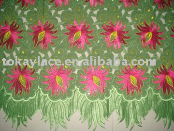 African hand cut voile lace (African hand cut voile lace)