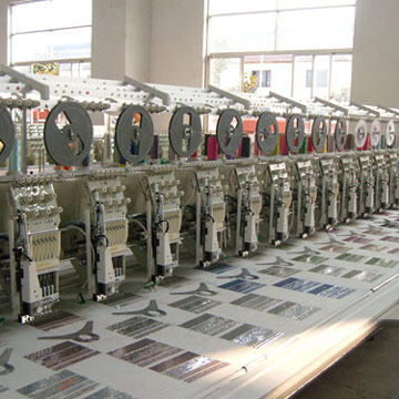 6-Needle or 9-Needle Embroidery Machine (6-Needle or 9-Needle Embroidery Machine)