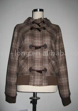 Ladies` hooded coat (Ladies` hooded coat)