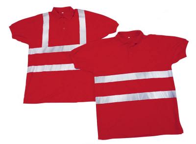 Polo Shirt with reflective stripes (Polo avec bandes réfléchissantes)