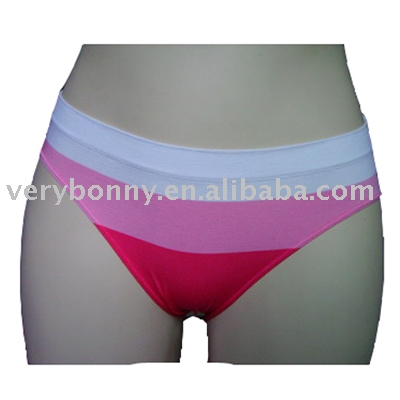 Striped Seamless Briefs (Striped Seamless Briefs)