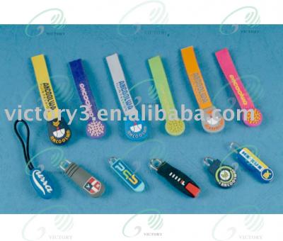 PVC zipper puller (PVC zipper puller)