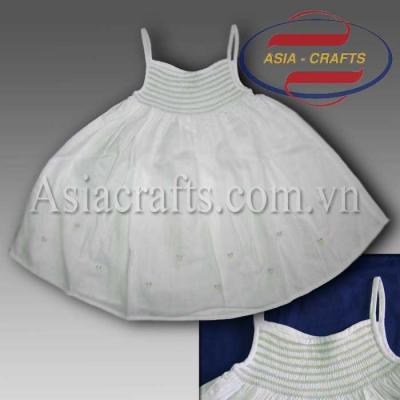 Smocked Dress For Kids, Carefully Embroiderer