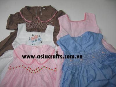 Baby Dress With Embroidery (Baby Dress With Embroidery)