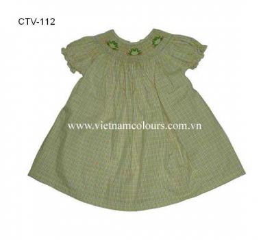 Hand bestickt% 26 Smocked Baby Kleid, Girl Dress CTV-112 (Hand bestickt% 26 Smocked Baby Kleid, Girl Dress CTV-112)