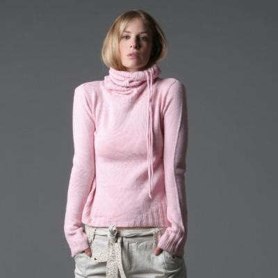 Women`s 100% Cotton Turtle-Neck Sweater (Женщины `S 100% Хлопок свитер с высоким воротником)