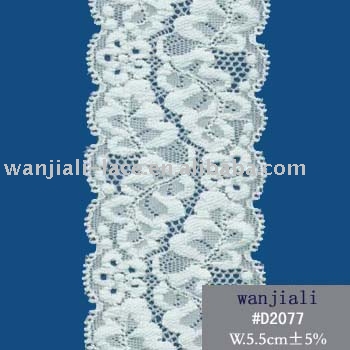 D2077 nylon lace (D2077 nylon dentelle)