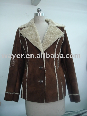 suede coat (замша пальто)