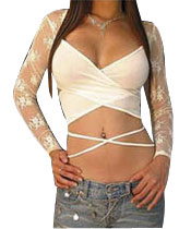 Ladies` Tops / Blouse / Sexy Club Wear (Ladies `Tops / Blouse / Sexy Club Wear)