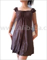 Applique Dress (Brown) (Applique Dress (Brown))