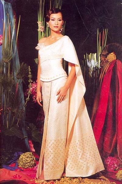 Thai-Style Evening Dress (Тайском стиле Вечернее платье)