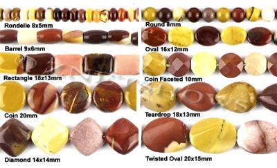 Mookaite Beads (Mookaite Perles)