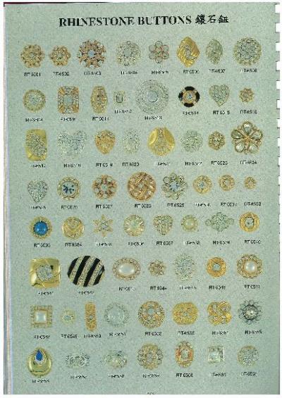 Rhinestone Buttons (Strass Buttons)