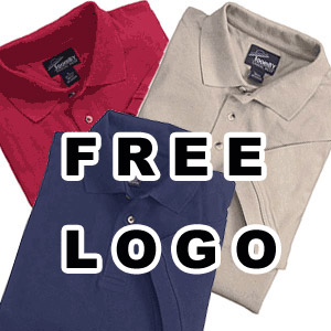 Polo Golf Shirts 7. 5oz With Free Embroidered Personalized Logo (Paypal, Escrow,