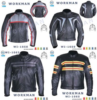 Motorbike Leather Jacket (Мотоциклы Leather J ket)