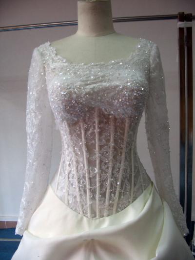 Custom Bridal Gown (Custom robe nuptiale)