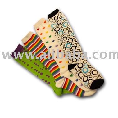 Children Jacquard Pattern Knit High Sock (Children Jacquard Pattern Knit High Sock)