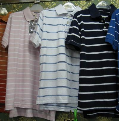 Men`s Striped Polo Shirts (MEN `S Полосатая поле)