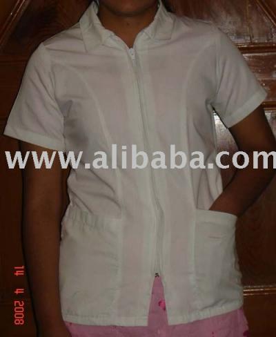 Nursing Uniform M / O Polycotton Fabric. (Nursing uniforme M / S Tissu polycoton.)