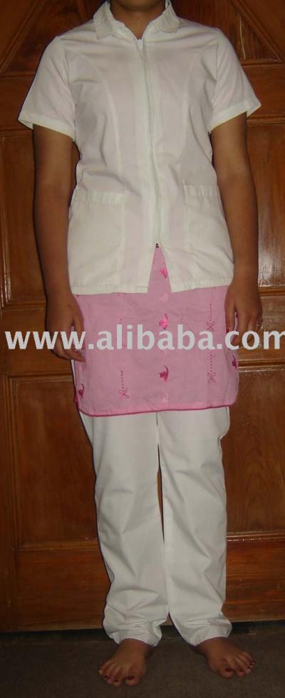 Nursing Uniform M / O Polycotton Fabric. (Nursing uniforme M / S Tissu polycoton.)