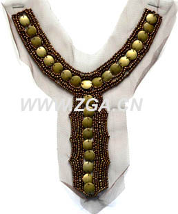 Collar With Various Beads, Stone, Sequin Or Coin (Collar With Various Beads, Stone, Sequin Or Coin)