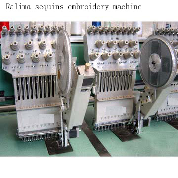 Embroidery Machine With Sequin Device, European Brand (Stickmaschine mit Pailletten-Device, European Brand)