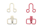 Nylon Coating Bra Hook And Eye Fittings