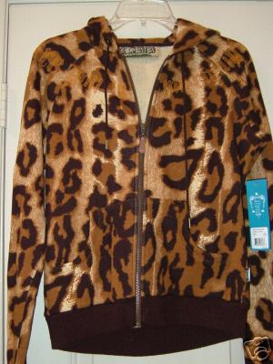 lamb leopard hoodie