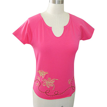 Ladies` T-Shirt (Mesdames `T-Shirt)