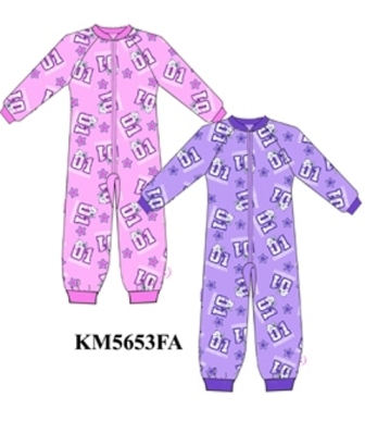 Girls 4-14 Microfleece Blanket Sleepers (Mädchen 4-14 Microfleece Decke Sleepers)