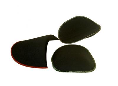 Foam Shoulder Pads Covered With Pes Fabric (Mousse Épaulières couvert avec PES Fabric)
